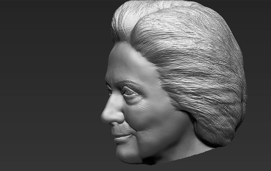 Hillary Clinton 3D model_26