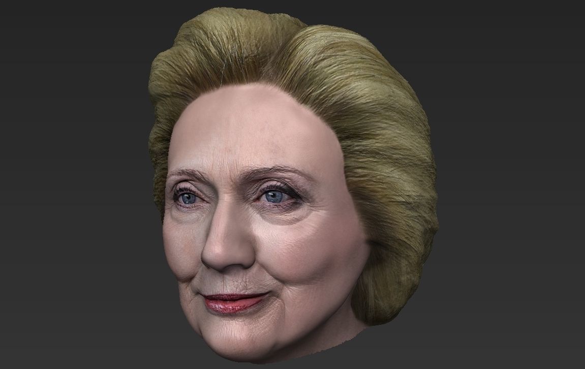 Hillary Clinton 3D model_19