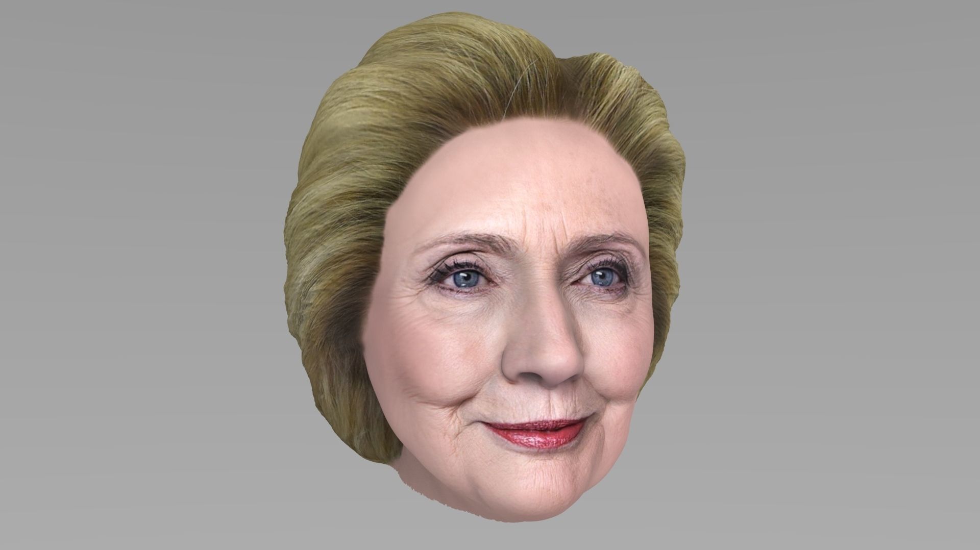 Hillary Clinton 3D model_14
