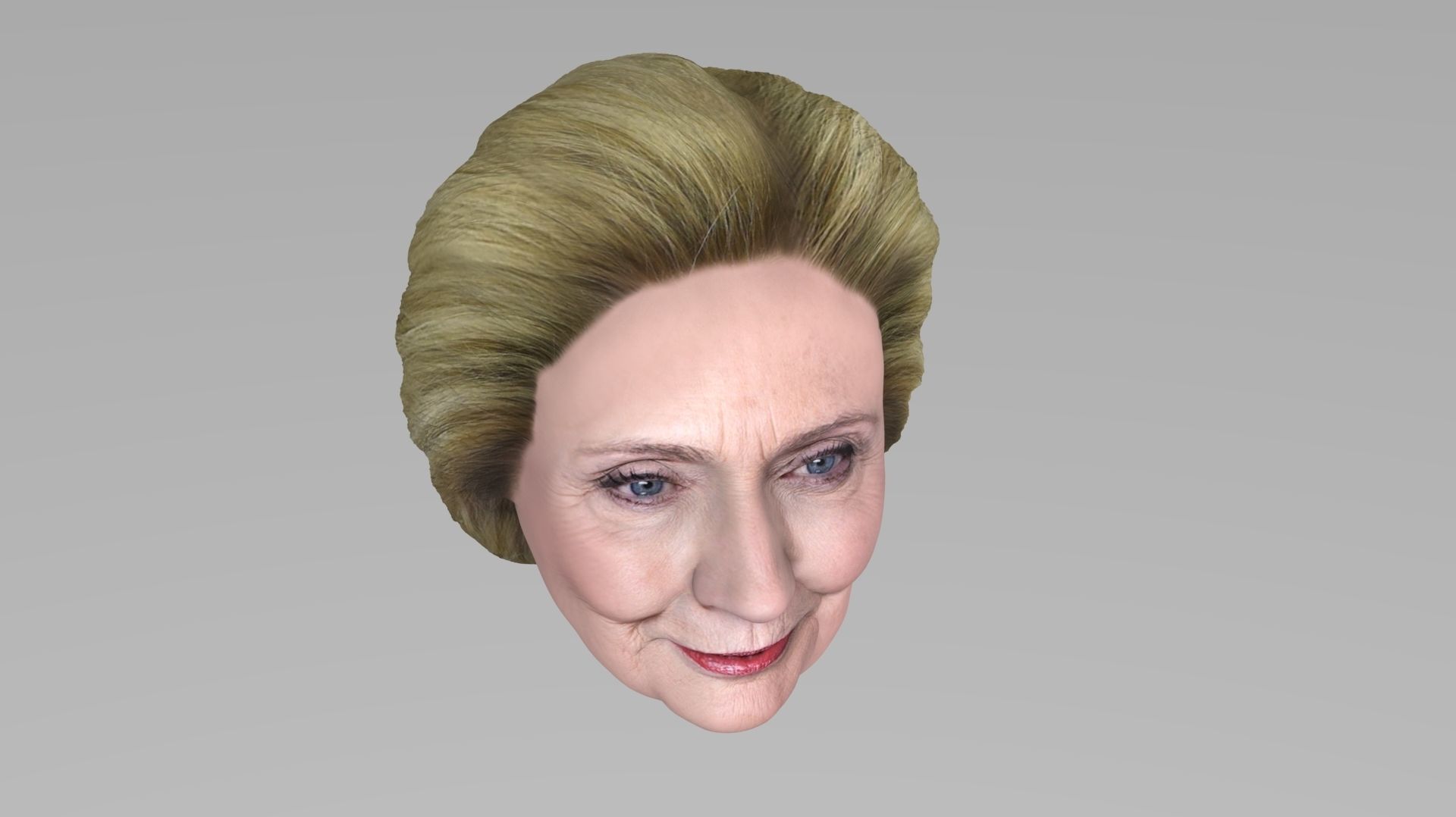 Hillary Clinton 3D model_12
