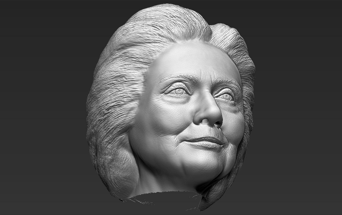 Hillary Clinton 3D model_43