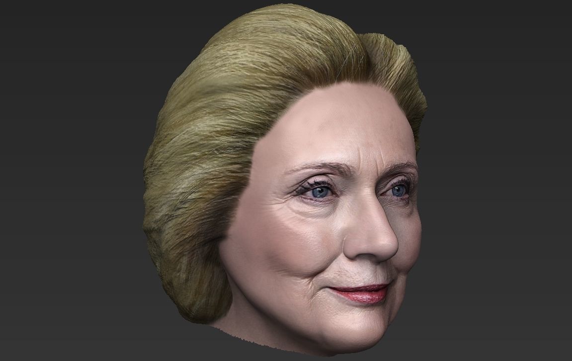Hillary Clinton 3D model_17
