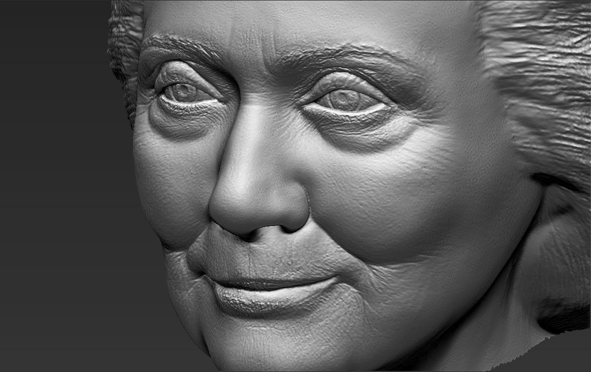 Hillary Clinton 3D model_38
