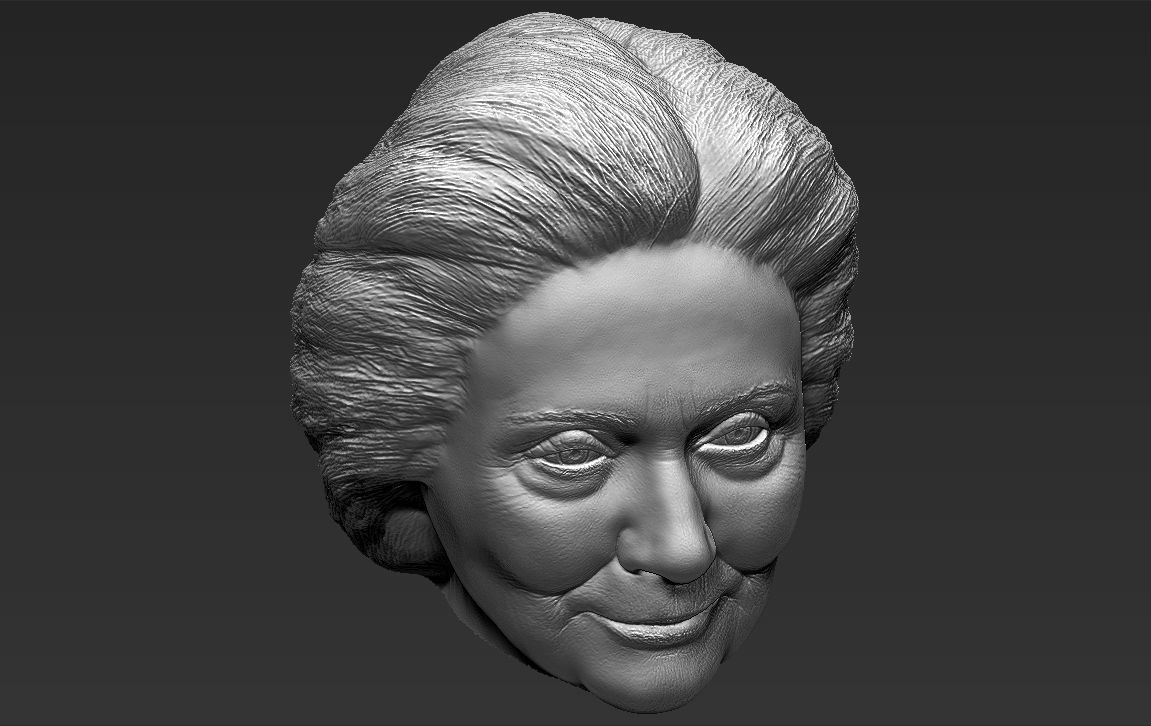 Hillary Clinton 3D model_37