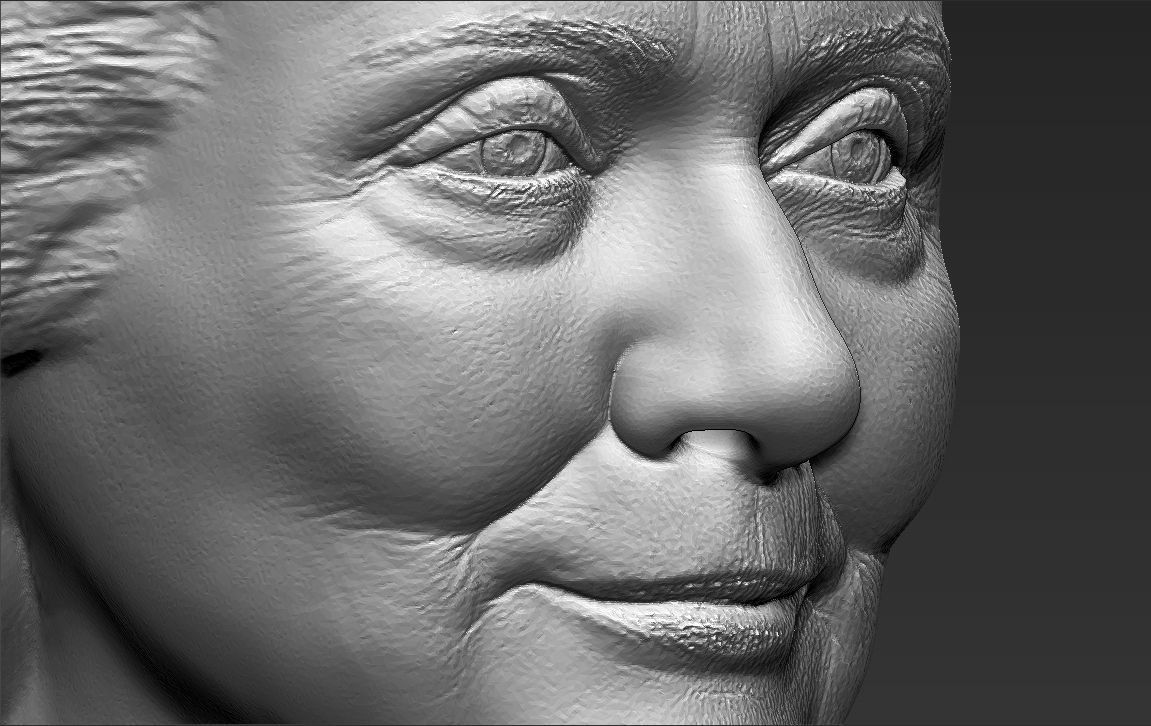 Hillary Clinton 3D model_36