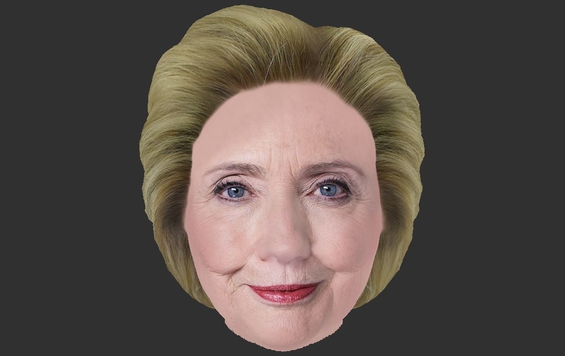 Hillary Clinton 3D model_22