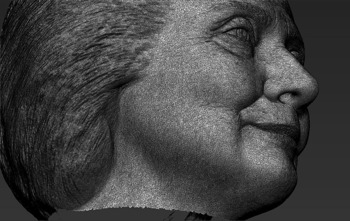 Hillary Clinton 3D model_47