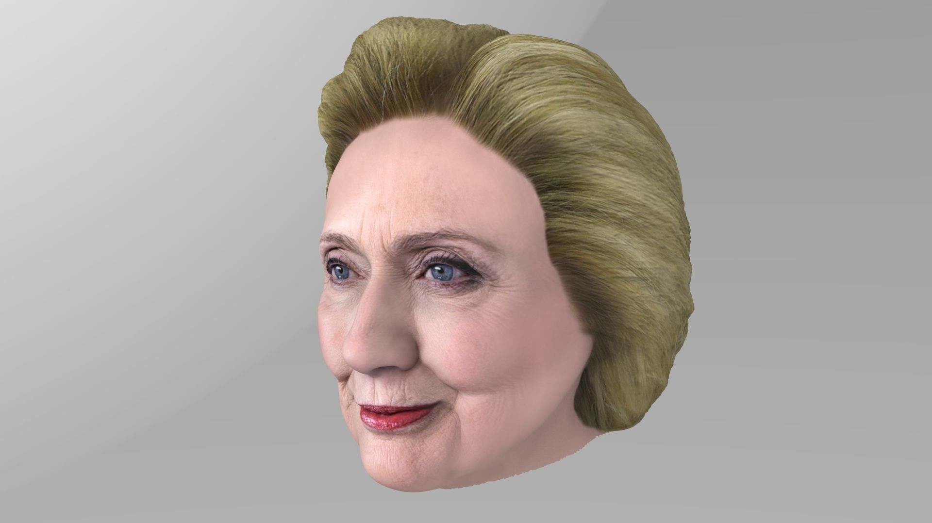 Hillary Clinton 3D model_1