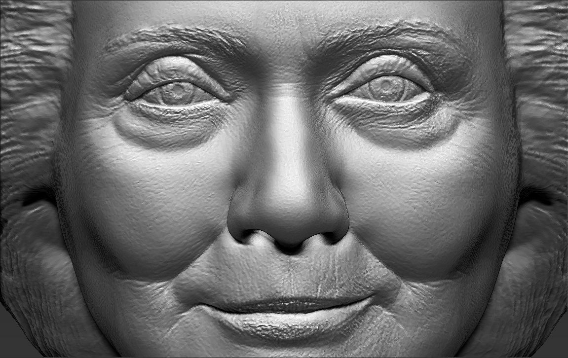 Hillary Clinton 3D model_40