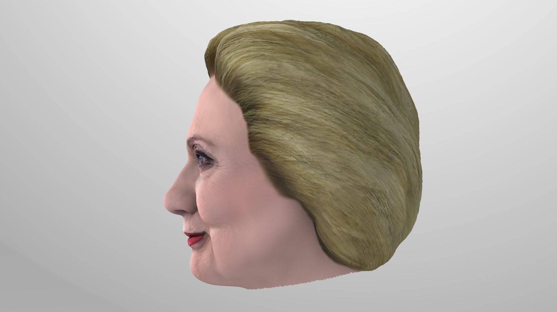 Hillary Clinton 3D model_6
