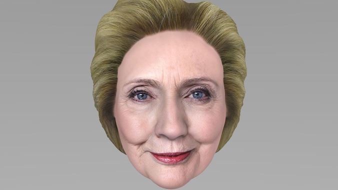Hillary Clinton 3D model