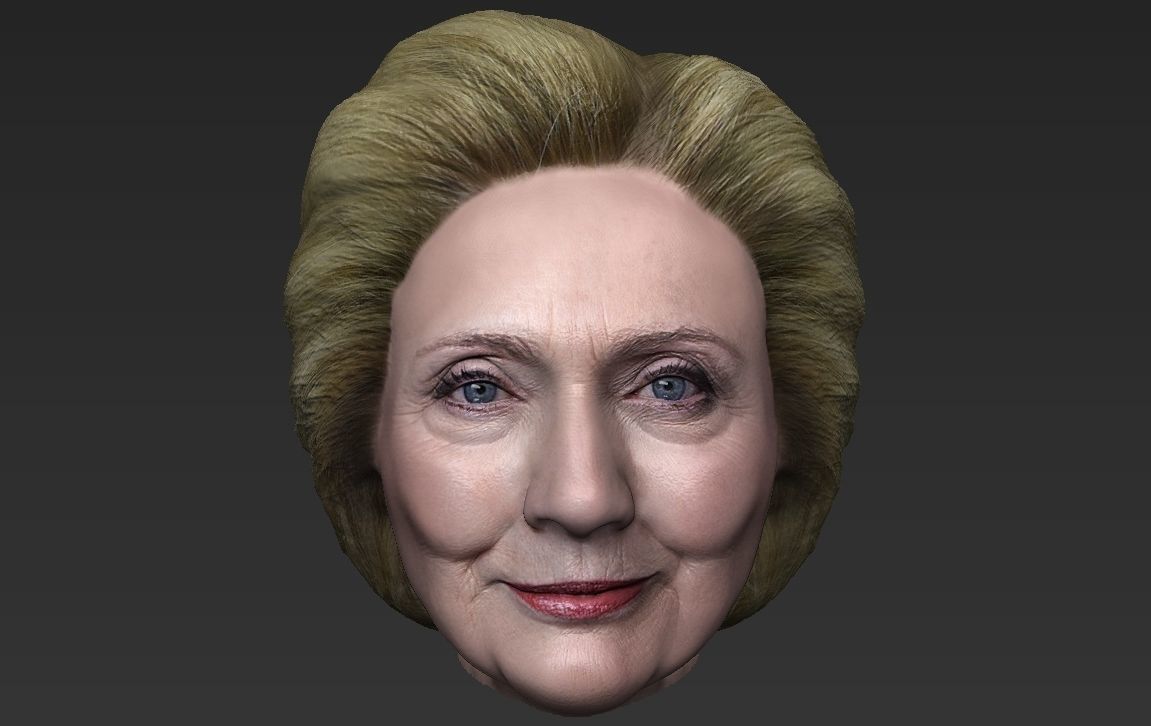 Hillary Clinton 3D model_18