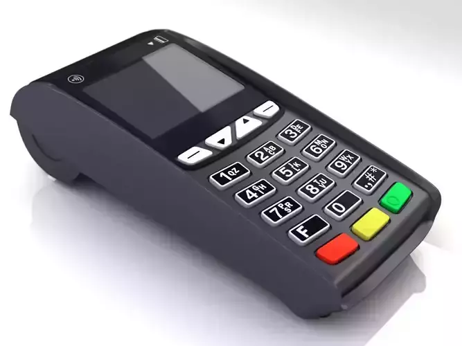 Pos Terminal 3D model