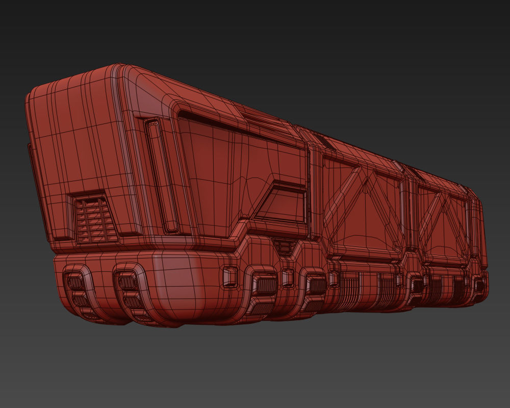 Hover truck 03 3D model_12