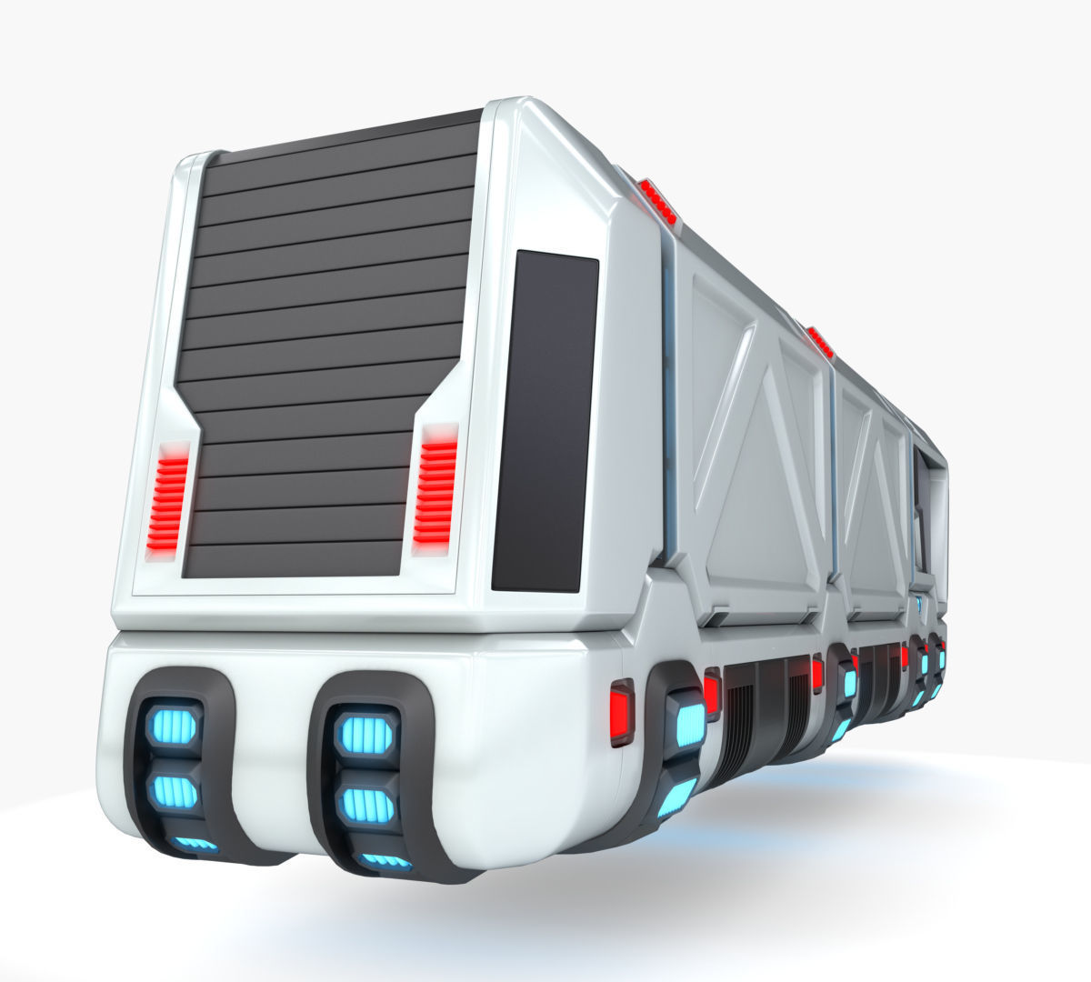 Hover truck 03 3D model_8