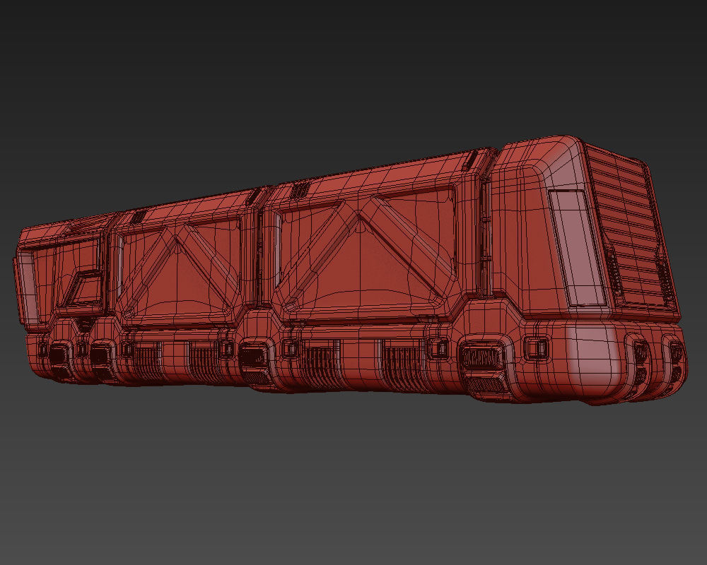 Hover truck 03 3D model_11