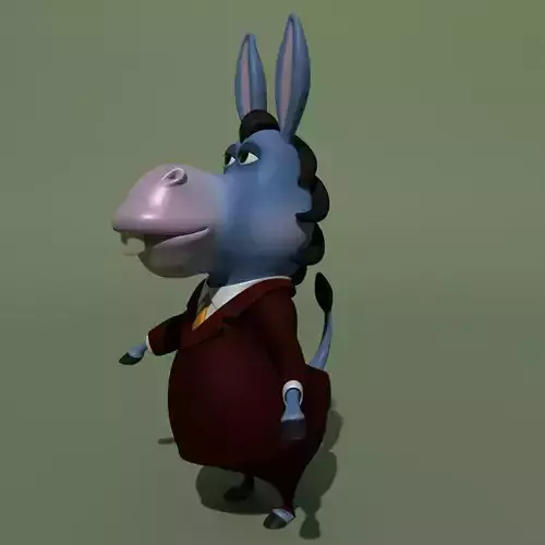 Cartoon Donkey