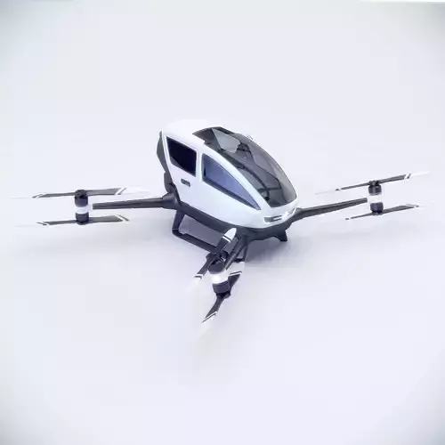 Ehang 184 3d model  Corona Vray materials and scene 3D model