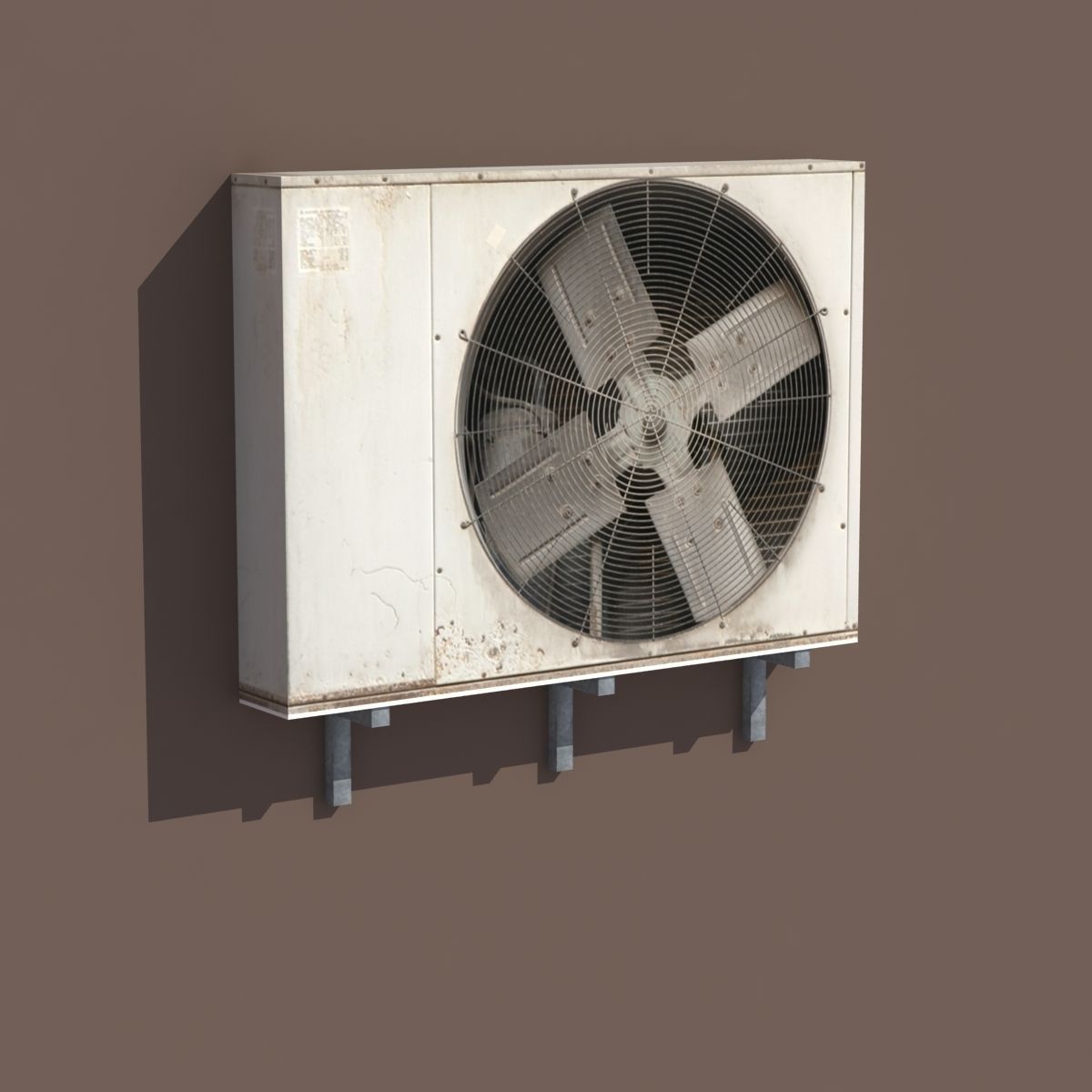Air conditioning PACK Low Poly Low-poly 3D model_12