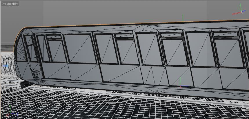 Train travel 3D model_10