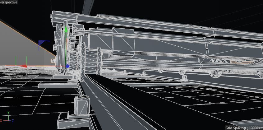 Train travel 3D model_12