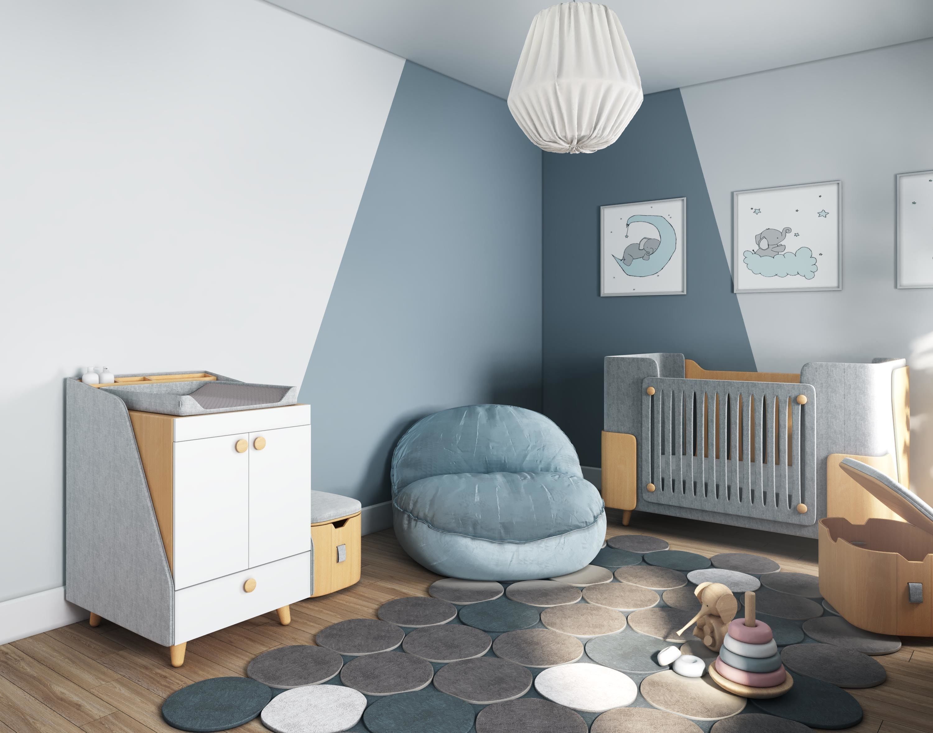 SMALL BABY ROOM 3D model_4