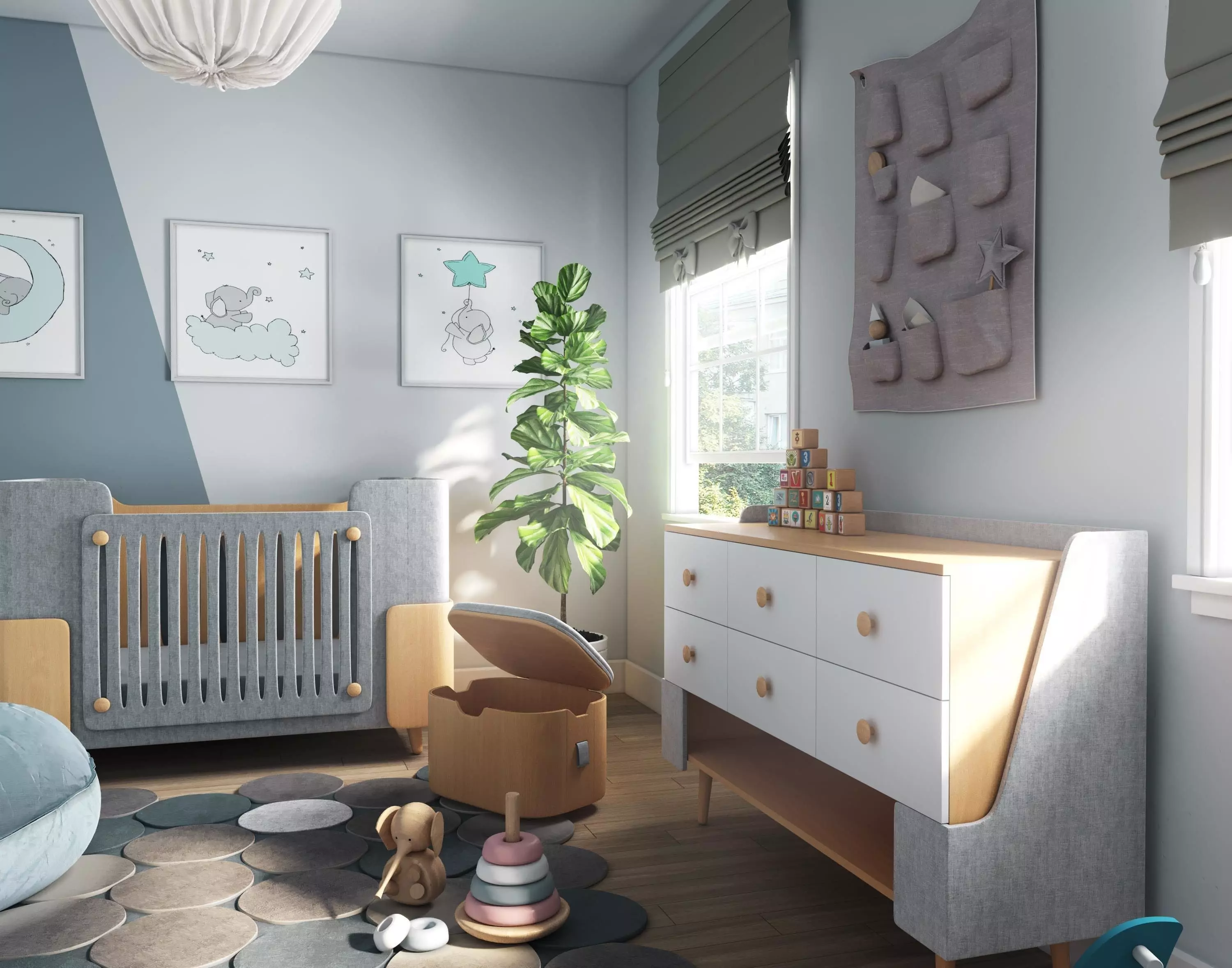 SMALL BABY ROOM 3D model_0
