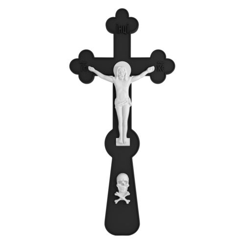 Jesus Christ on cross 3D print 3D print model