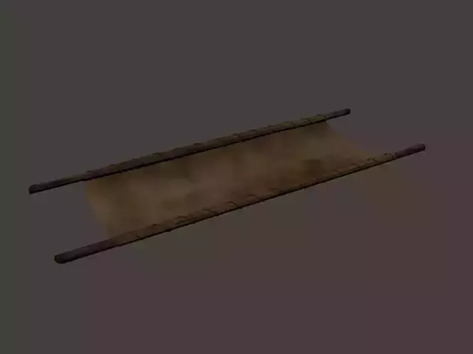 Strecher wooden scroll