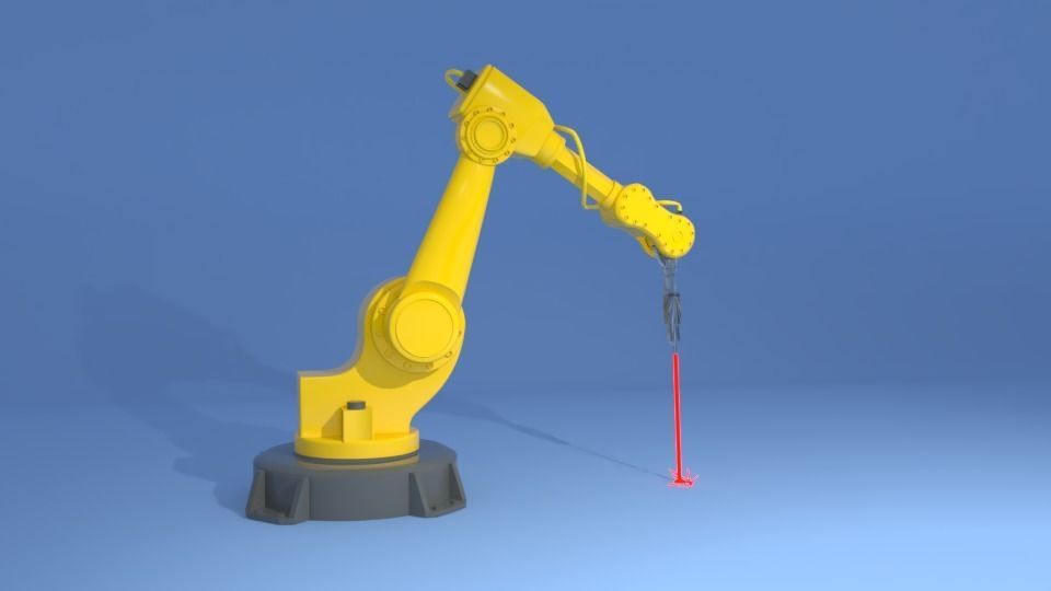 Robotic Laser 3D model_2