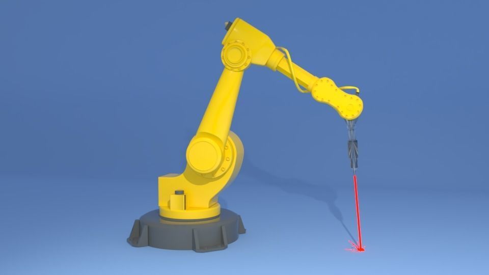 Robotic Laser 3D model_3
