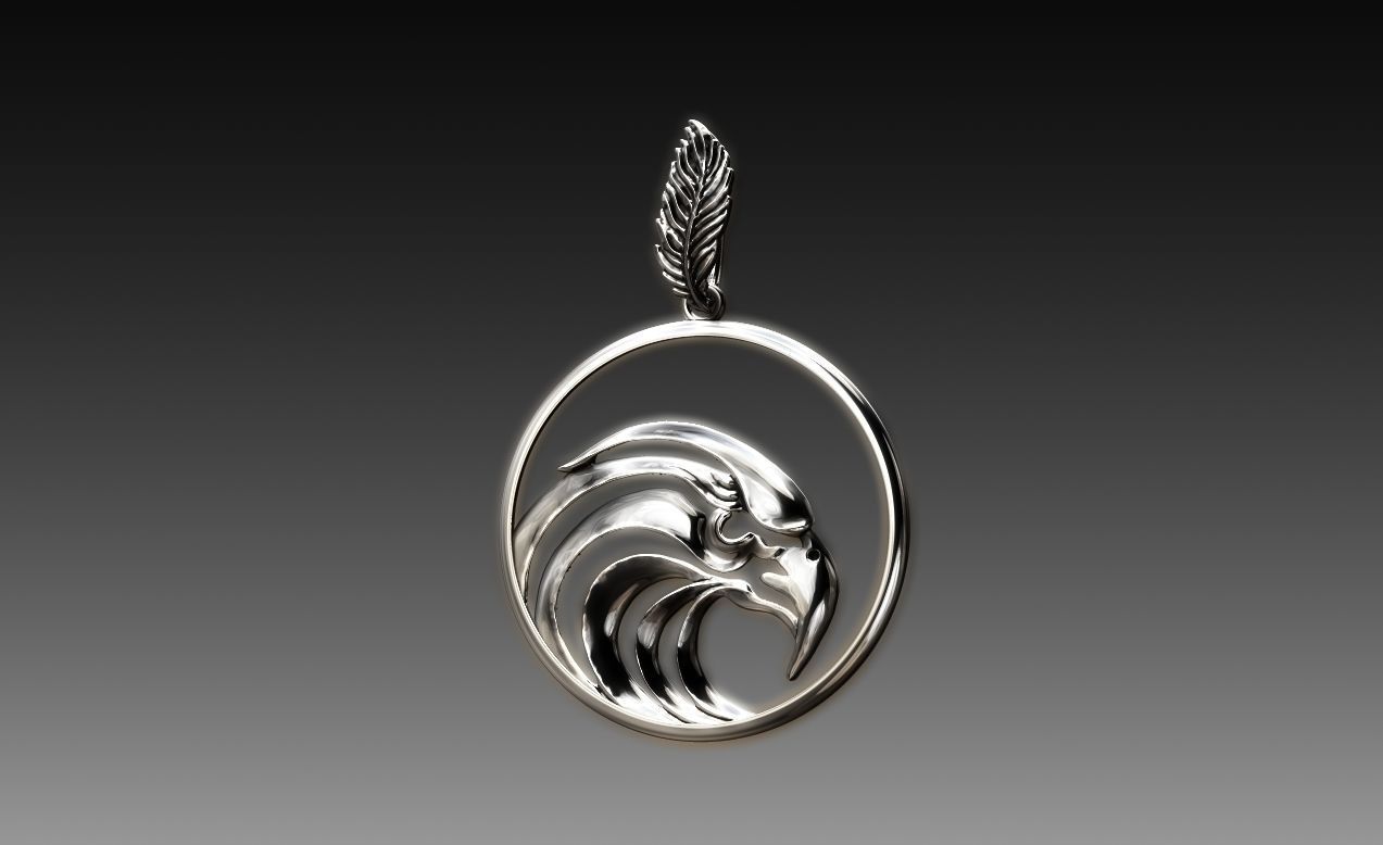 The falcon eye 3D print model_6