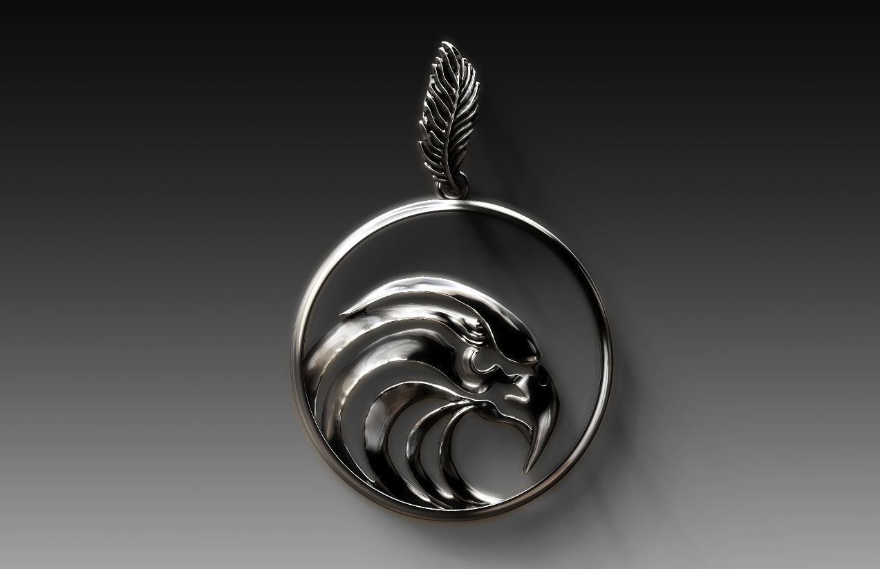 The falcon eye 3D print model_5