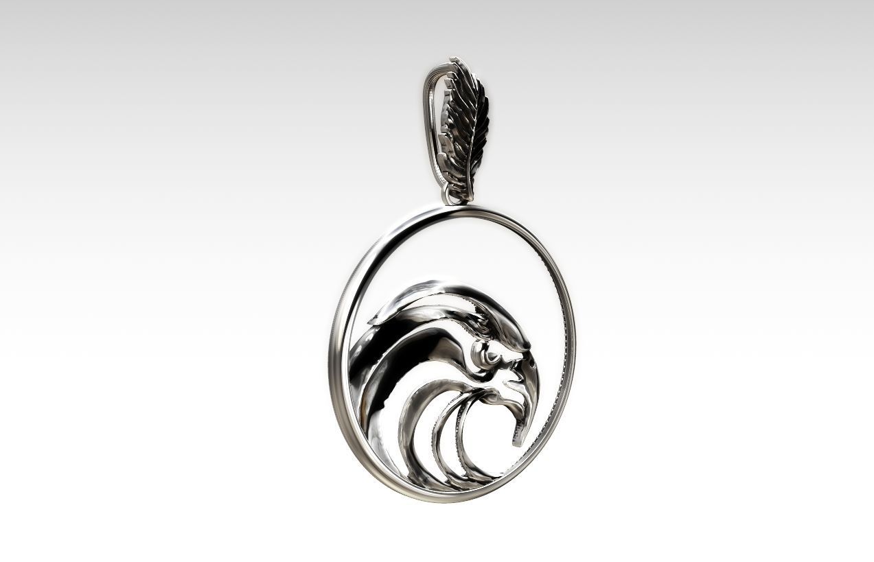 The falcon eye 3D print model_2