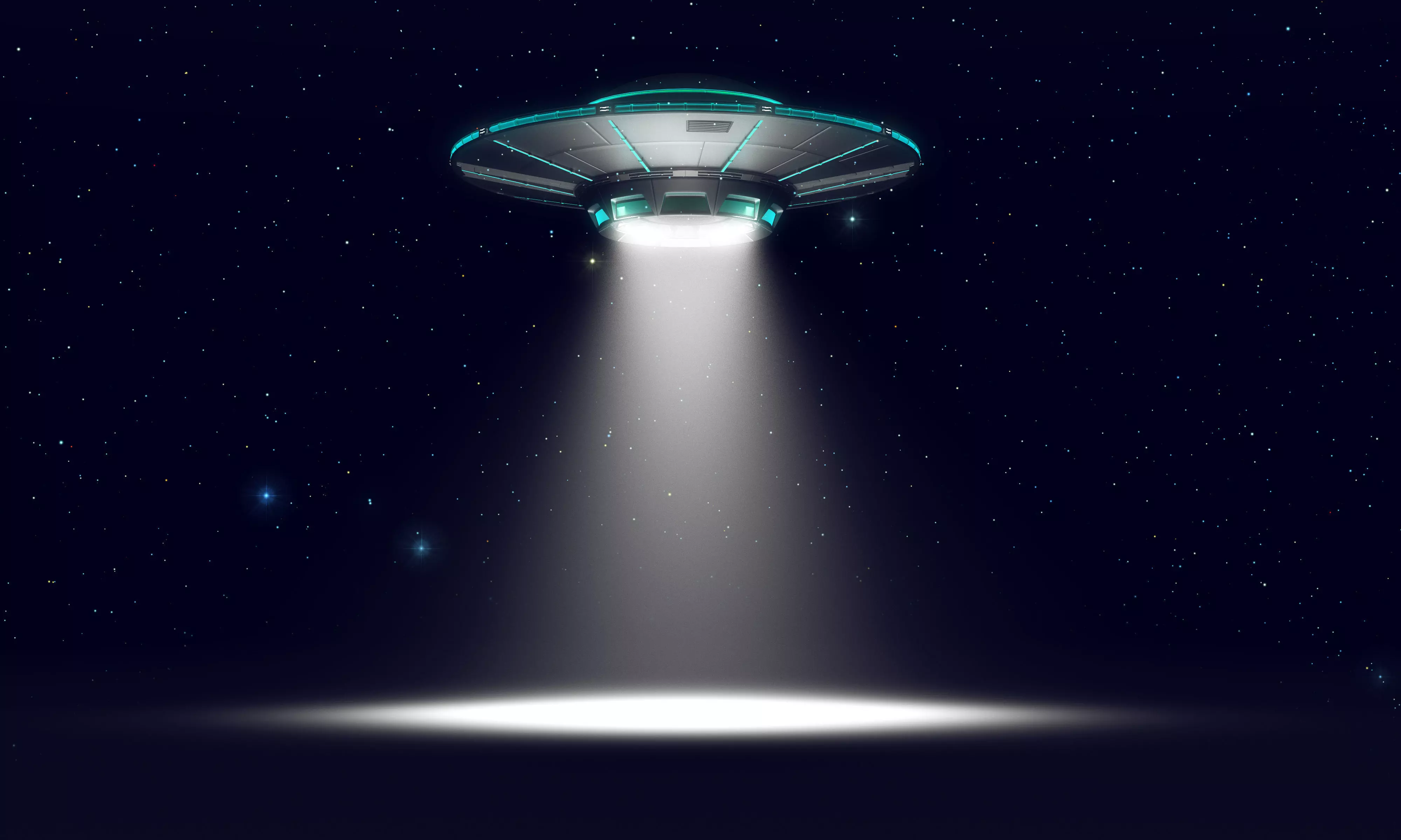 Alien UFO  3D model_0