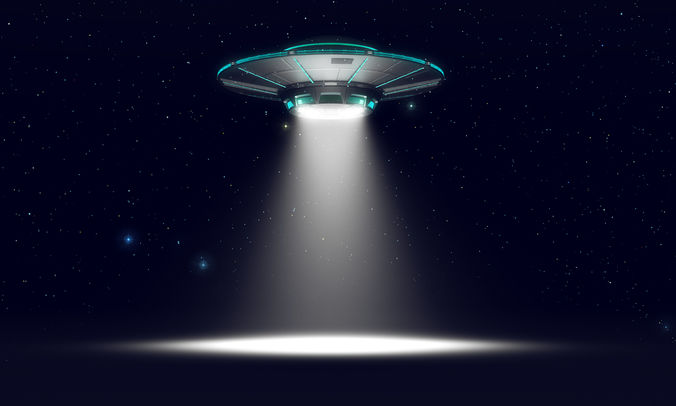 Alien UFO  3D model