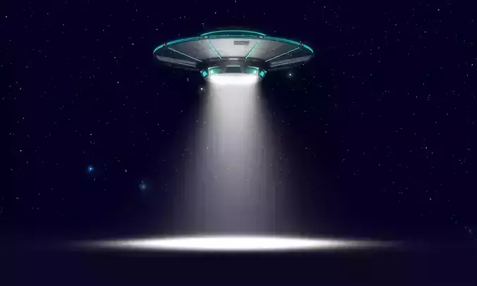Alien UFO  3D model