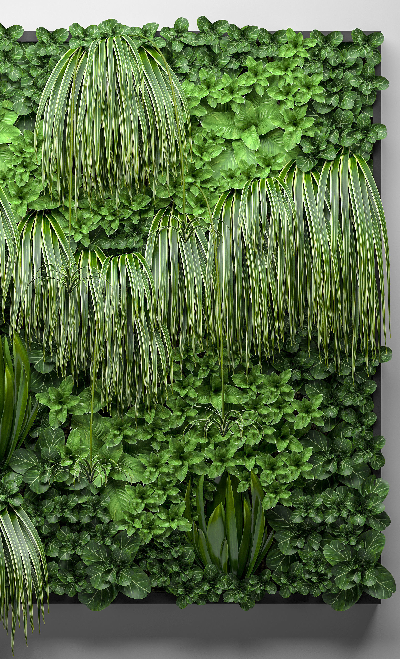 Vertical gardening 3D model_7