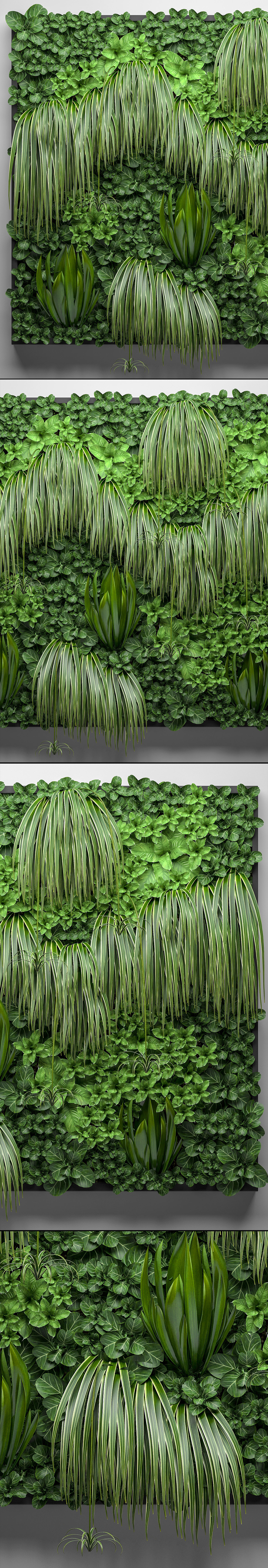 Vertical gardening 3D model_9