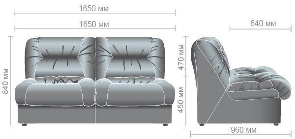 Sofa Vizit Neapol PBR 3D model_10