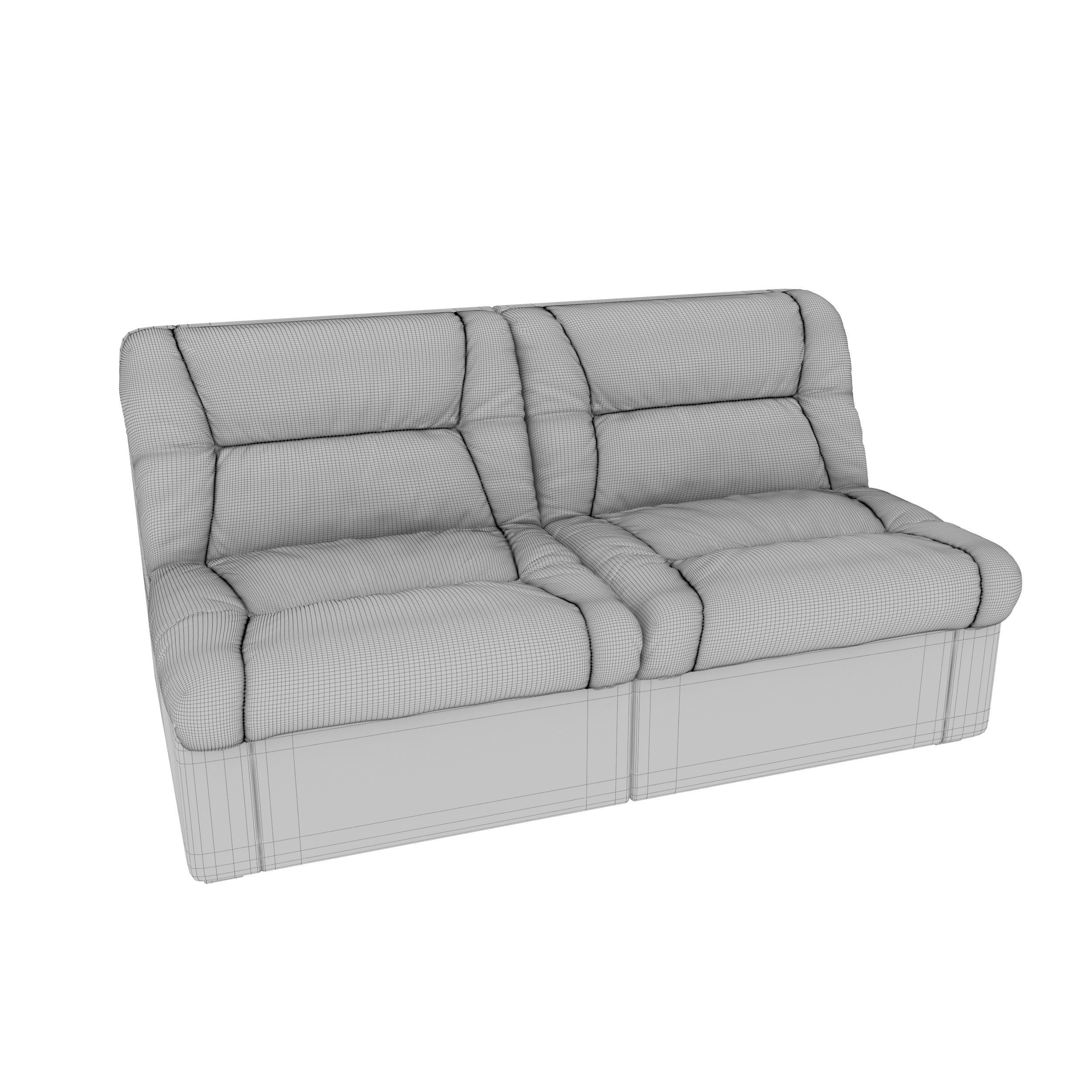 Sofa Vizit Neapol PBR 3D model_4