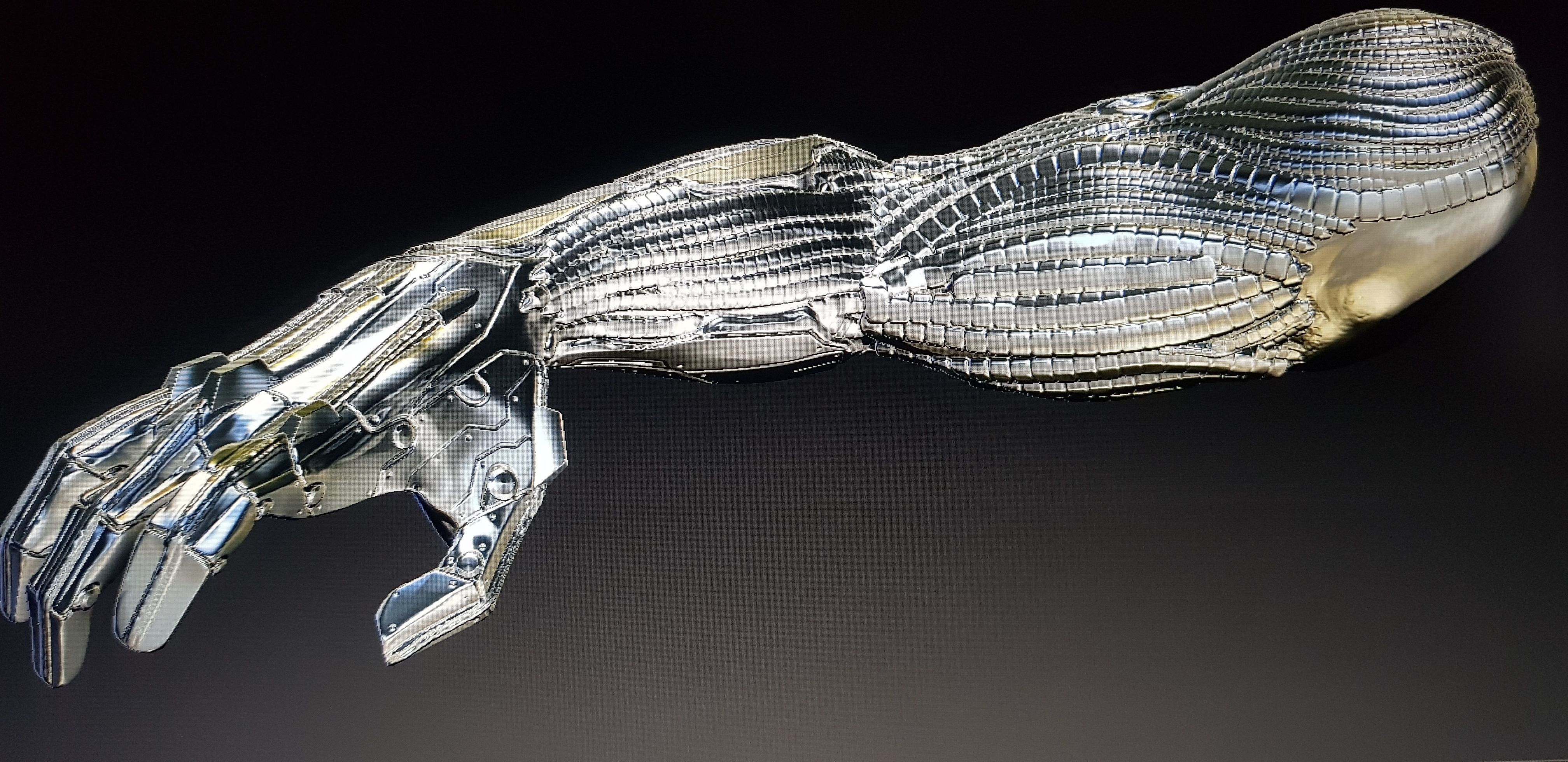 Cable arm inspired from deadpool2  3D print model_7