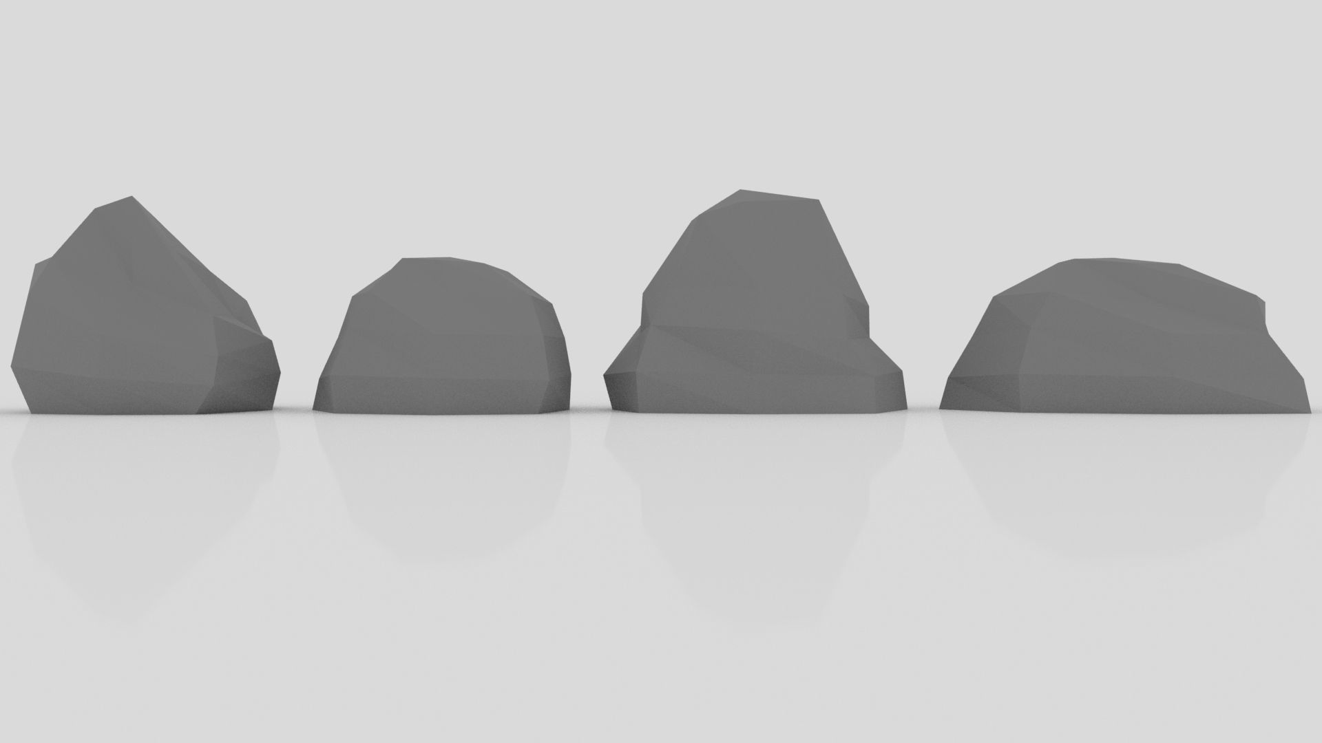 Low Poly Island Scene Low-poly 3D model_56