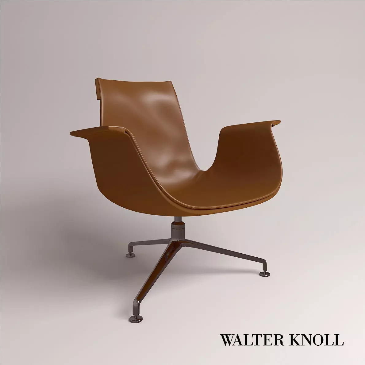 Chair FK Lounge from Walter Knoll 3D model_0