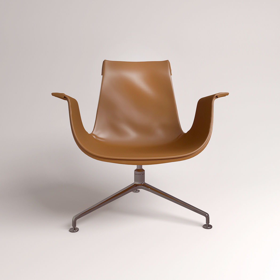 Chair FK Lounge from Walter Knoll 3D model_1