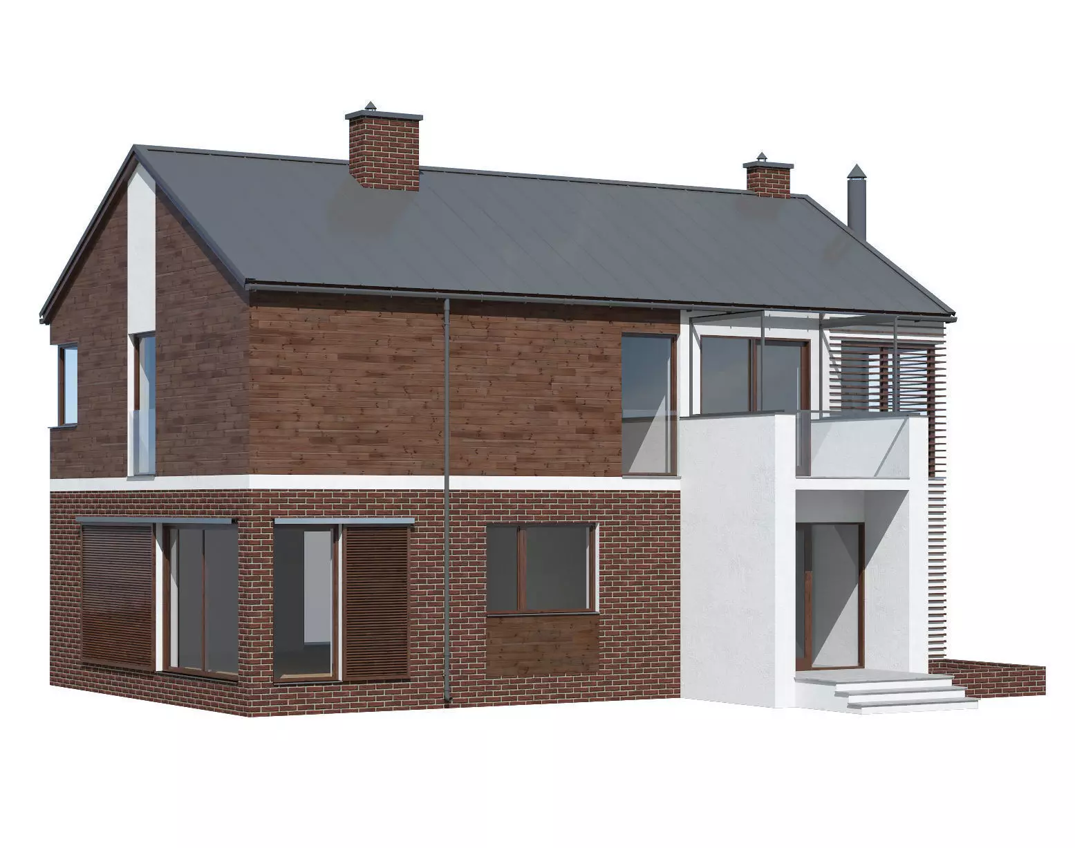 Cottage 020 3D model_0