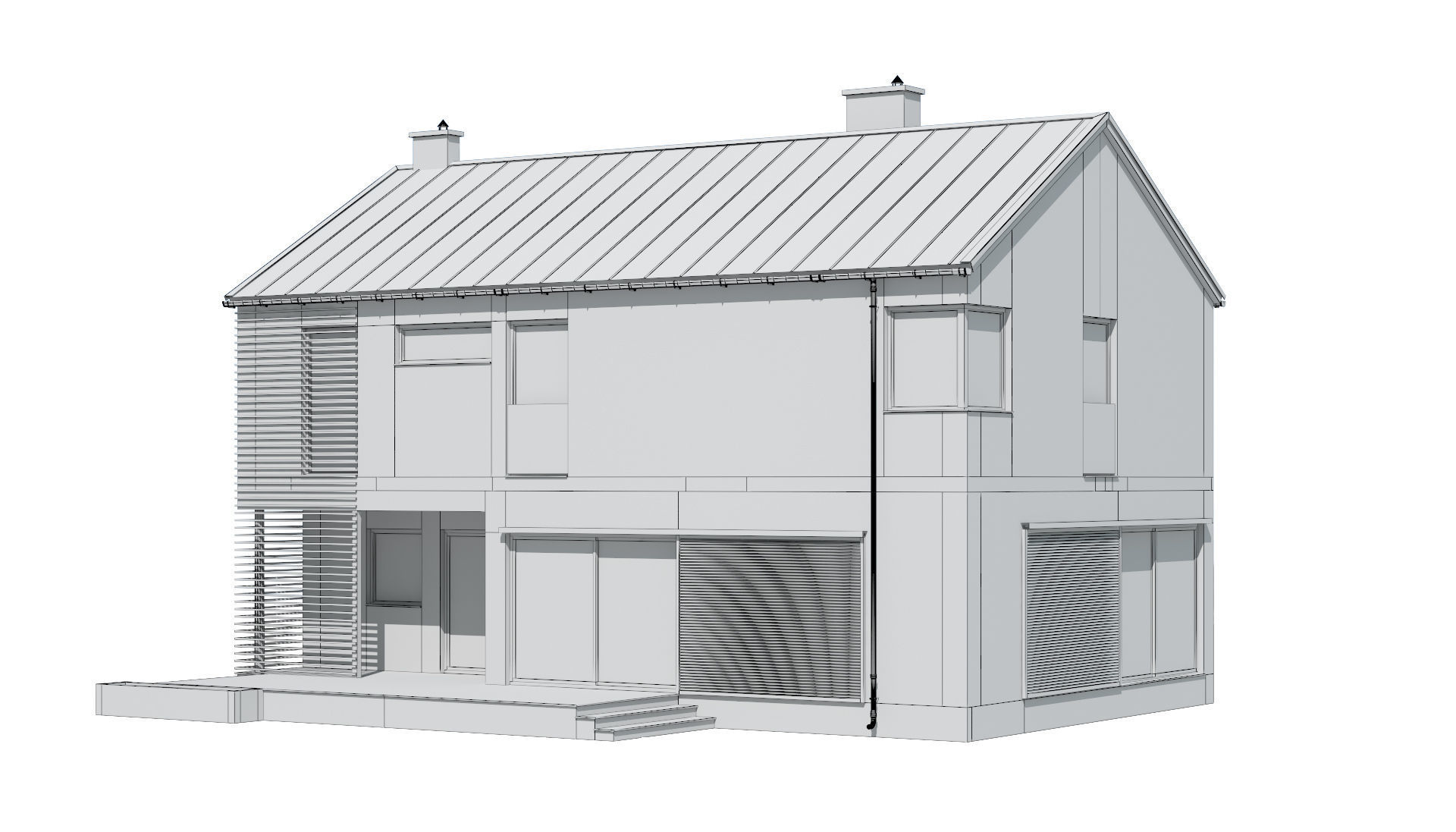 Cottage 020 3D model_8