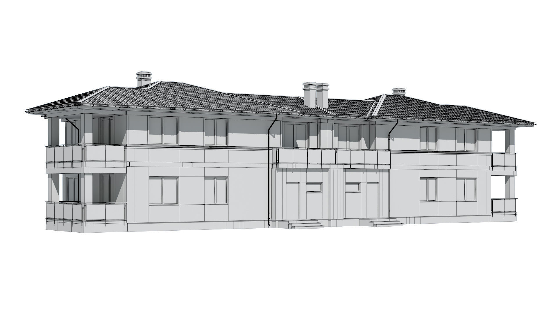 Cottage 019 3D model_7