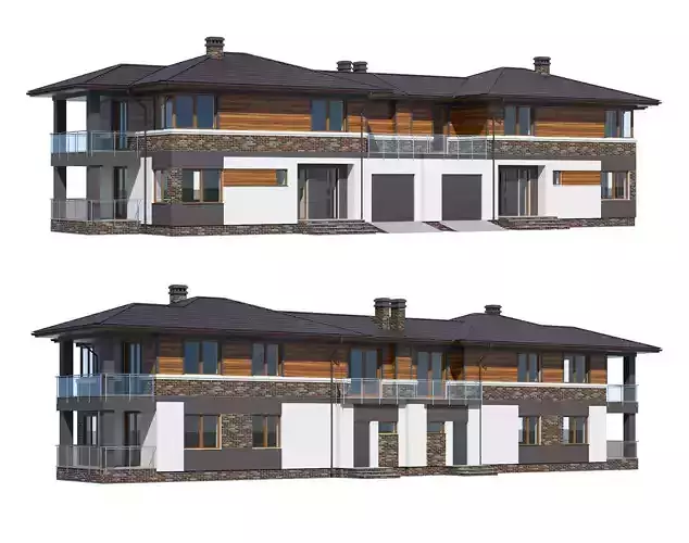 Cottage 019 3D model