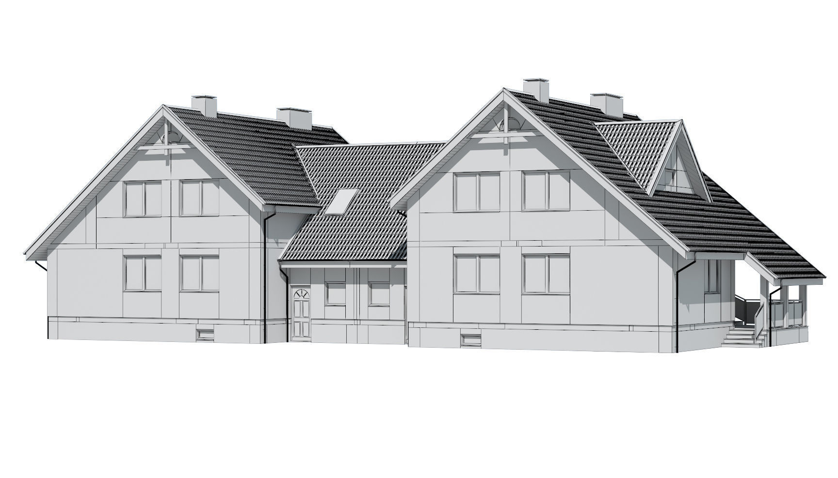 Cottage 018 3D model_8